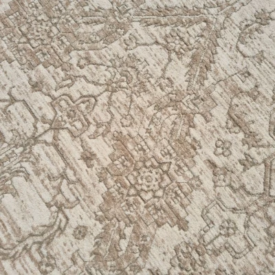 Škandinávsky kusový koberec 120x165 cm DALAN - krémový