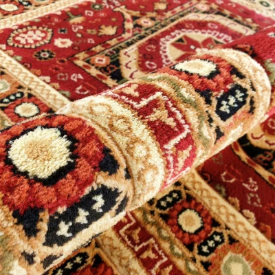 Orientálny kusový koberec 160x220 cm ASTOR - červený / béžový