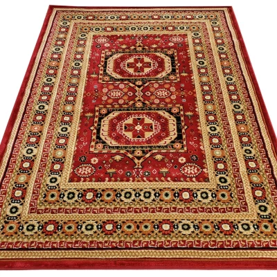 Orientálny kusový koberec 160x220 cm ASTOR - červený / béžový