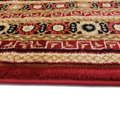 Orientálny kusový koberec 140x190 cm ASTOR - červený / béžový