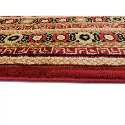 Orientálny kusový koberec 140x190 cm ASTOR - červený / béžový