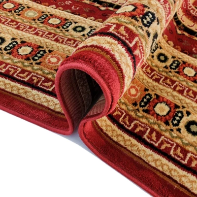 Orientálny kusový koberec 140x190 cm ASTOR - červený / béžový