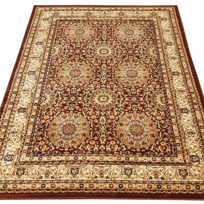 Obdĺžnikový kusový koberec 140x190 cm ASTOR - hnedý