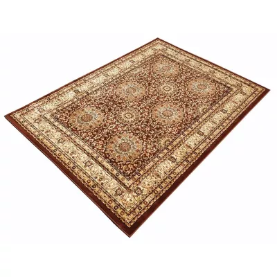 Obdĺžnikový kusový koberec 140x190 cm ASTOR - hnedý