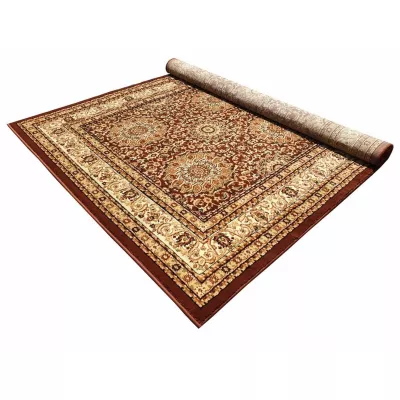 Obdĺžnikový kusový koberec 140x190 cm ASTOR - hnedý
