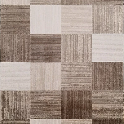 Obdĺžnikový kusový koberec 80x150 GALT 4 - béžový / hnedý