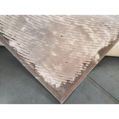 Moderný kusový koberec 200x290 GALT 9 - béžový / hnedý