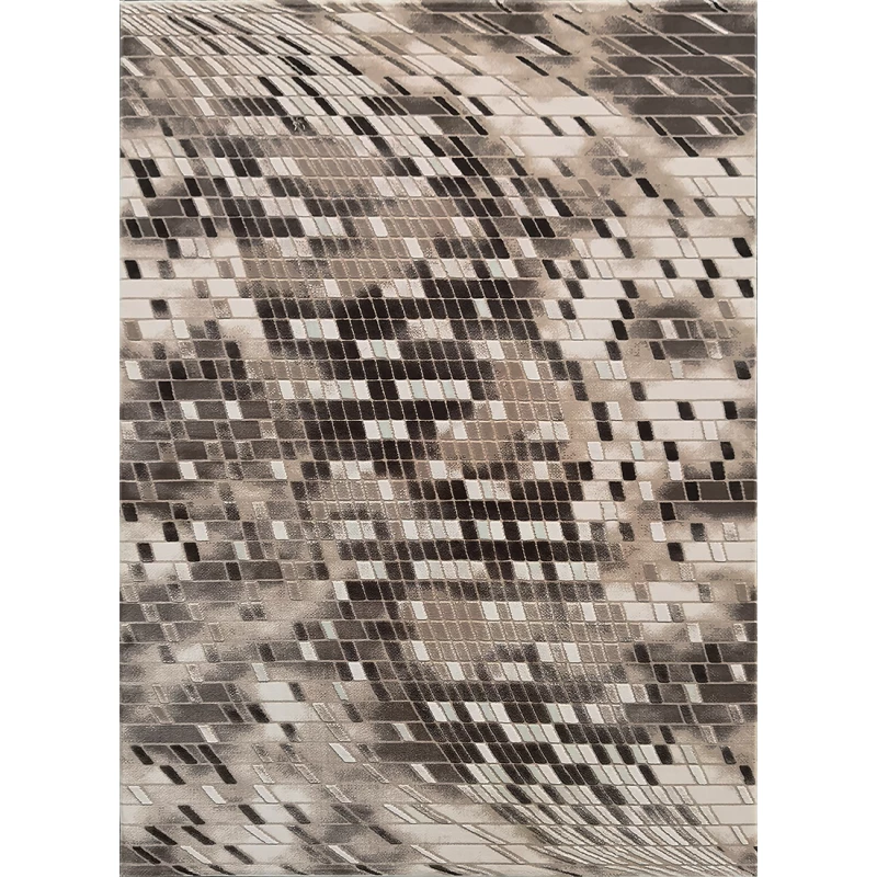 Moderný kusový koberec 240x330 GALT 10 - béžový / hnedý