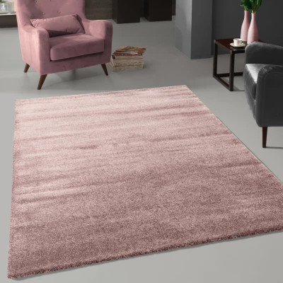 Jednofarebný kusový koberec 200x290 HOLLISTER - fialový