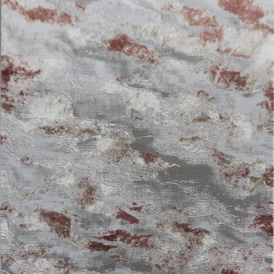 Obdĺžnikový kusový koberec 240x330 COVINA 1 - biely / šedý / červený