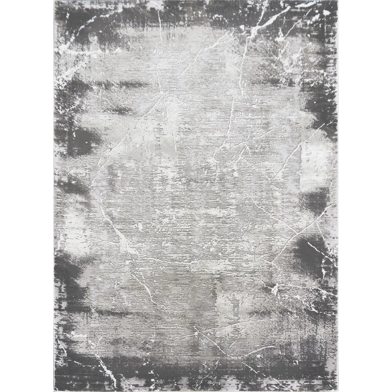 Obdĺžnikový kusový koberec 140x190 COVINA 2 - biely / šedý