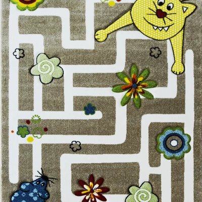 Kusový koberec do detskej izby 160x230 DORRIS 1 - béžový