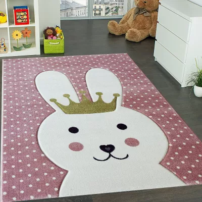 Detský kusový koberec 160x230 DORRIS 7 - ružový