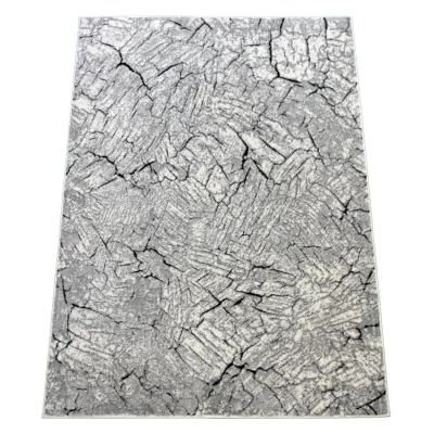 Kusový koberec s abstraktným vzorom 240x330 BRAWLEY 1 - šedý / biely