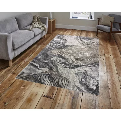 Obdĺžnikový kusový koberec 180x260 BREA 1 - béžový / zlatý