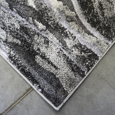 Obdĺžnikový kusový koberec 180x260 BREA 3 - šedý / biely