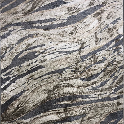 Obdĺžnikový kusový koberec 140x190 BREA 3 - béžový / šedý