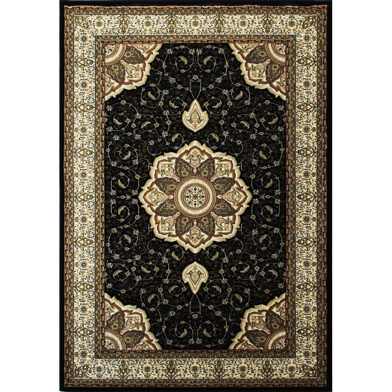 Koberec s orientálnym vzorom 150x230 CAMBRIA 1 - čierny