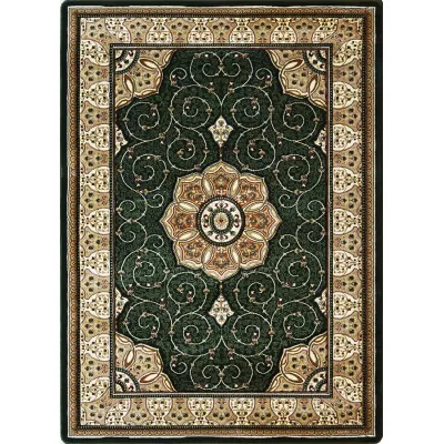 Kusový koberec s orientálnym vzorom 140x190 ARTESIA 15 - zelený