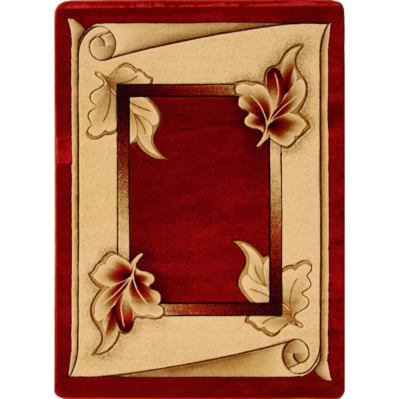 Moderný kusový koberec 120x180 ARTESIA 20 - červený