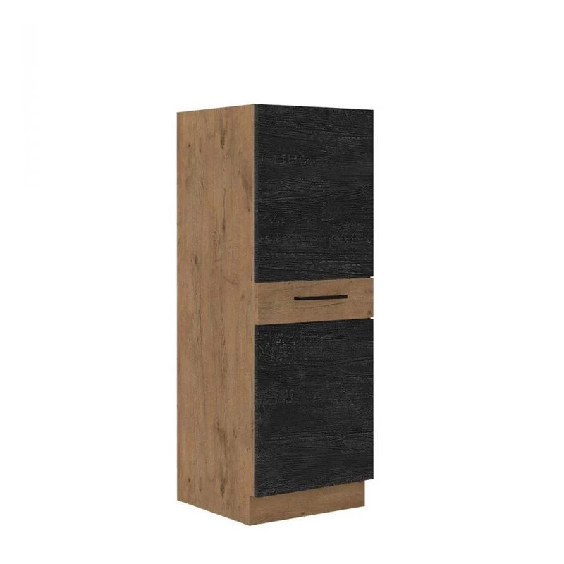 Kuchynská skrinka so šuplíkmi 50 cm ZHILAN - dub lancelot / dark wood