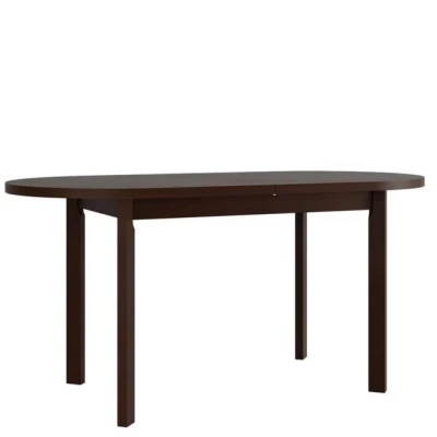 Rozkladací oválny jedálenský stôl 160x80 cm BANGS 9 - orech
