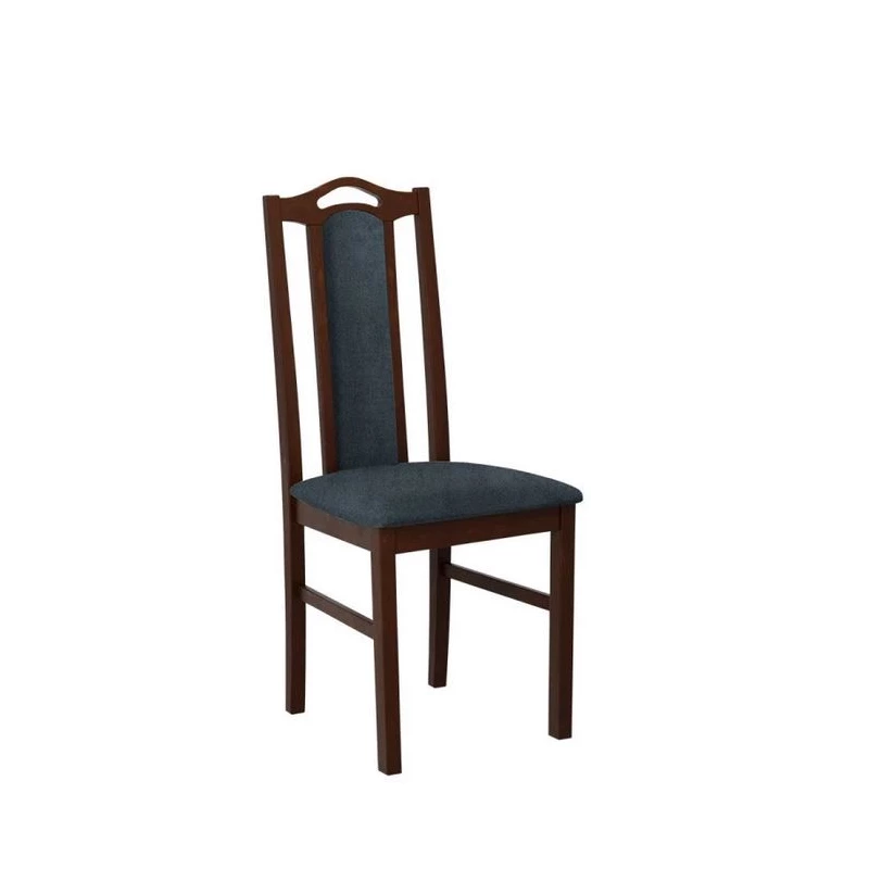 Stolička do jedálne EDON 9 - orech / modrá
