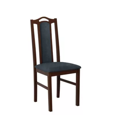 Stolička do jedálne EDON 9 - orech / modrá
