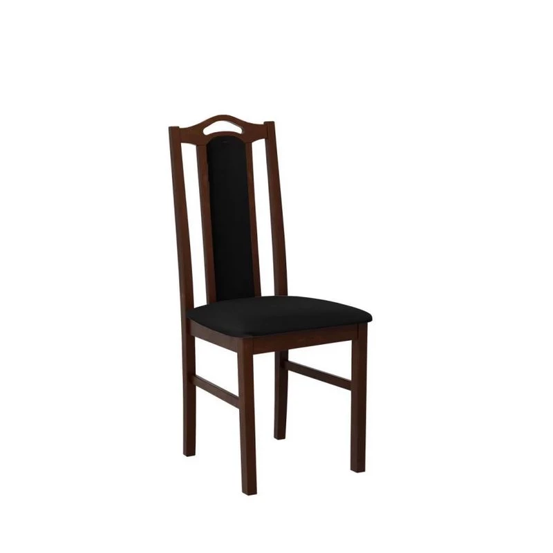 Stolička do jedálne EDON 9 - orech / čierna