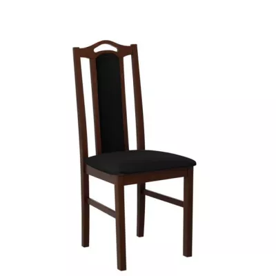 Stolička do jedálne EDON 9 - orech / čierna