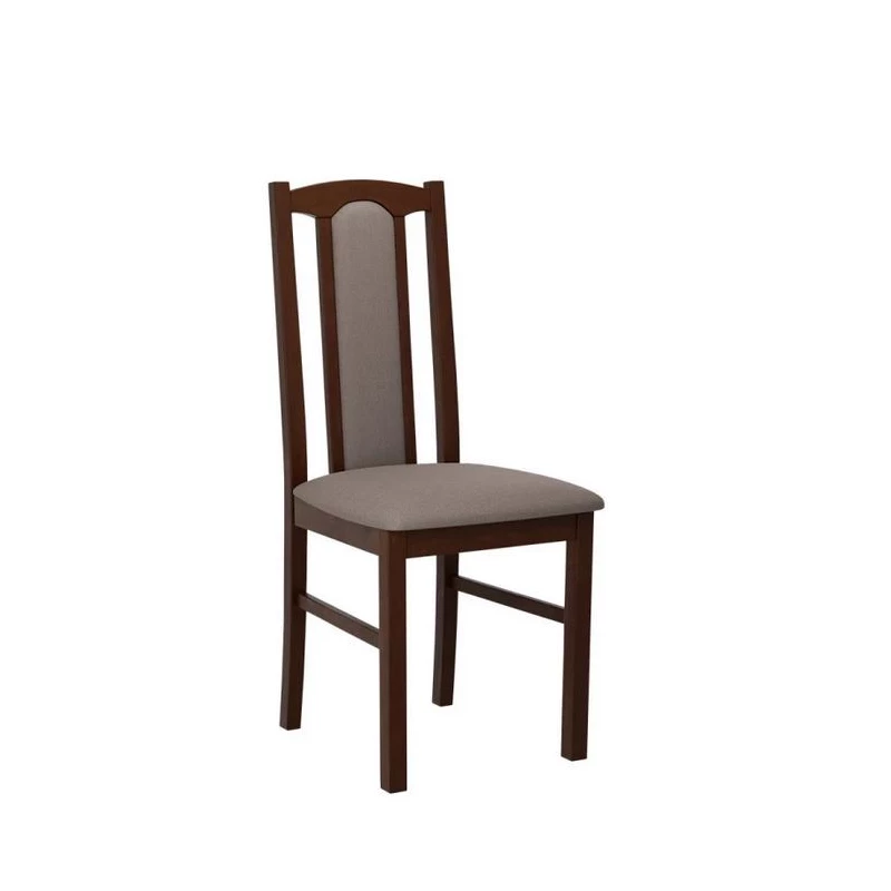 Čalúnená stolička do kuchyne EDON 7 - orech / hnedá 1