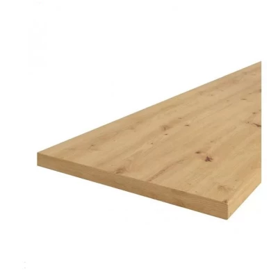 Kuchynská doska 170x60x3,8 cm MALIA - dub artisan, pravé prevedenie