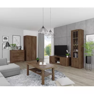 Televízny stolík SMILA - dub lefkas