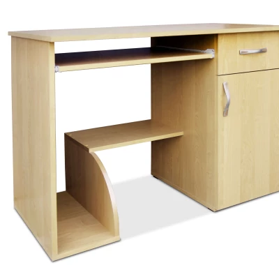 Písací stôl ERDA - dub sonoma