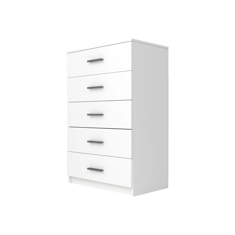 Komoda so šuplíkmi MARCELINA - biela