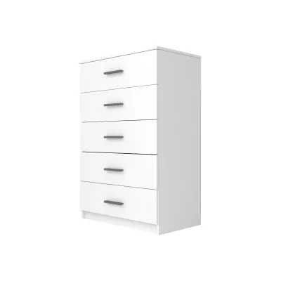 Komoda so šuplíkmi MARCELINA - biela