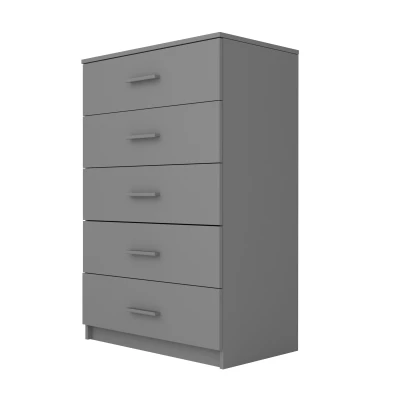 Komoda so šuplíkmi MARCELINA - šedá