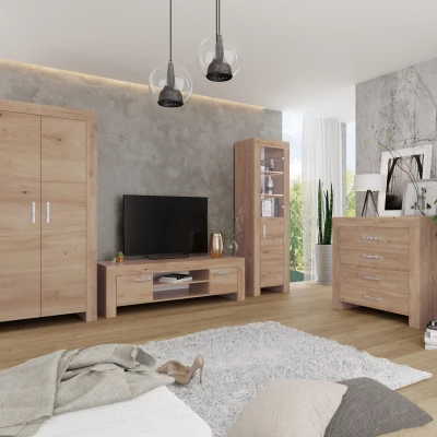 Komoda so šuplíkmi ELINA - dub artisan