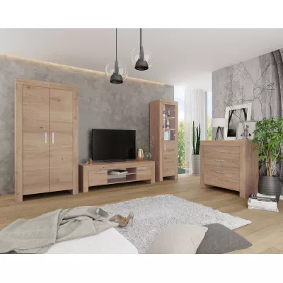 Komoda so šuplíkmi ELINA - dub artisan