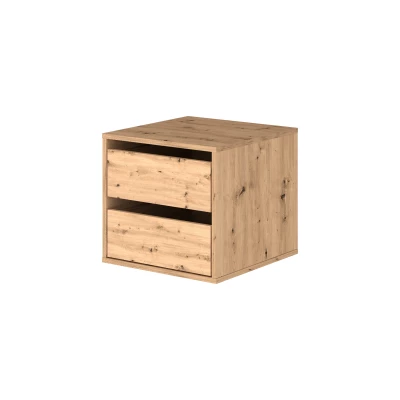 Set 2 šuplíkov do skrine 203 a 250 cm SIMEN - dub wotan