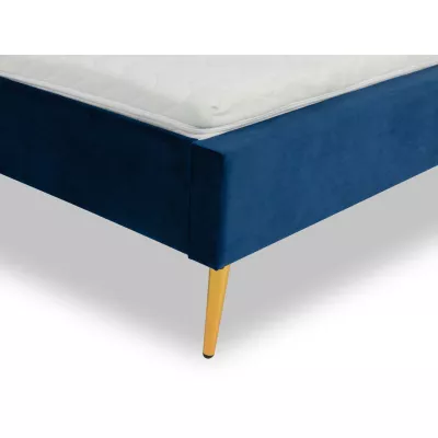 Čalúnené dvojlôžko 160x200 CARLIE - šedé