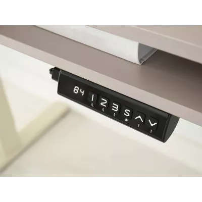 Pracovný stôl 100 HESOL - béžový / krémový