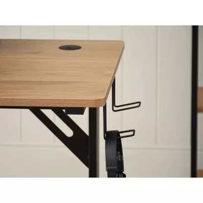 Písací stôl 115 HARO - dub / čierny