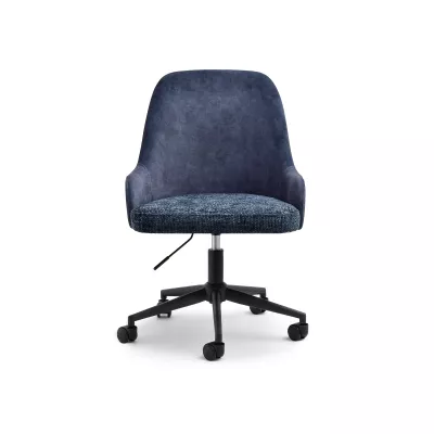 Otočná stolička MANEL MOVE - tmavo modrá / čierna