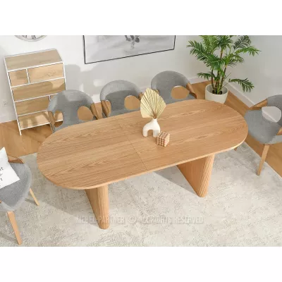 Rozkladací jedálenský stôl 180(220)x90 CENDRY - dub
