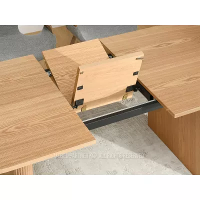 Rozkladací jedálenský stôl 180(220)x90 CENDRY - dub