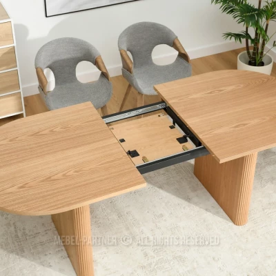 Rozkladací jedálenský stôl 180(220)x90 CENDRY - dub
