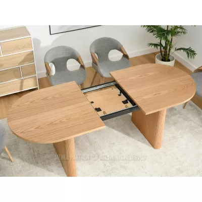 Rozkladací jedálenský stôl 180(220)x90 CENDRY - dub