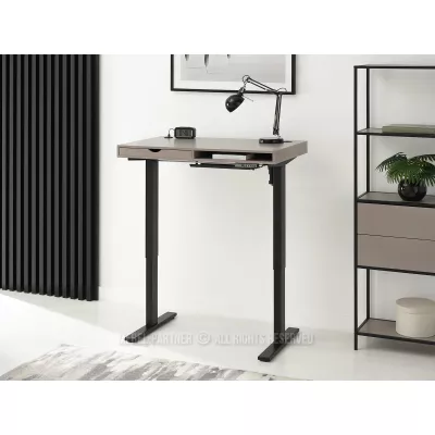 Pracovný stôl 100 HESOL - béžový / čierny