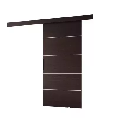 Posuvné interiérové dvere BARRET 2 - 76 cm, wenge
